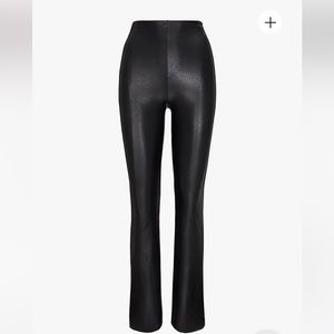 Commando Faux Leather Flared Legging (worn twice)